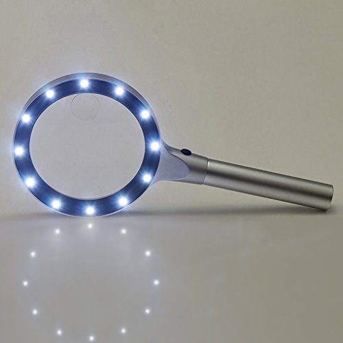 Juwelier Lupe Mit LED-Beleuchtung - 30X/60X/90X Vergrößerung Für Edelsteine & Sammler