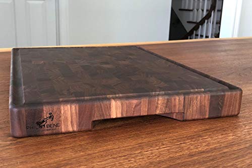 Made In America: Handcrafted Walnut Cutting Board (12" X 16" X 1.5") #TOP2