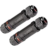 Größe: Ø Kabel: 1-13 mm; Produkt Ø / L: 2,7 / 11,5 cm. Schutzart IP68 für Wasserschutz und Staubschutz.