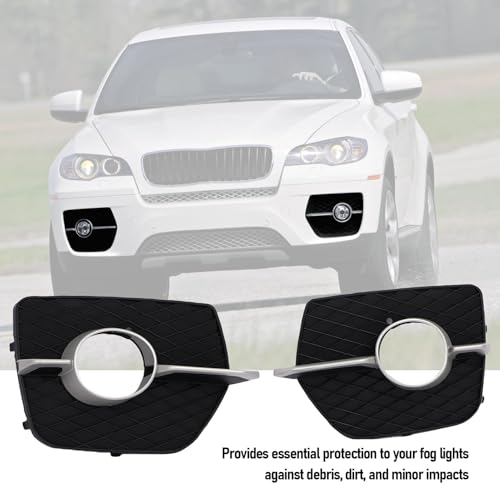 Cache antibrouillard avant pour BMW X6 E71 E72 de 2008 à 2014 par Ausla - 4