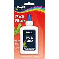 Bostik PVA Glue 118ml - Multi-Purpose Solvent-Free Glue - Dries Clear - UKCA & CE Approved - Ideal for Arts - Crafts - School & DIY Projects