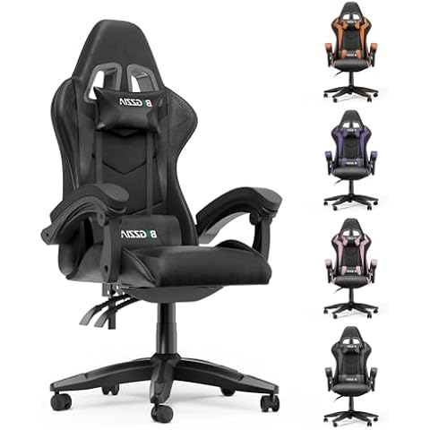 Racingreat Ergonomic Gaming Chair with Lumbar Support Cover
