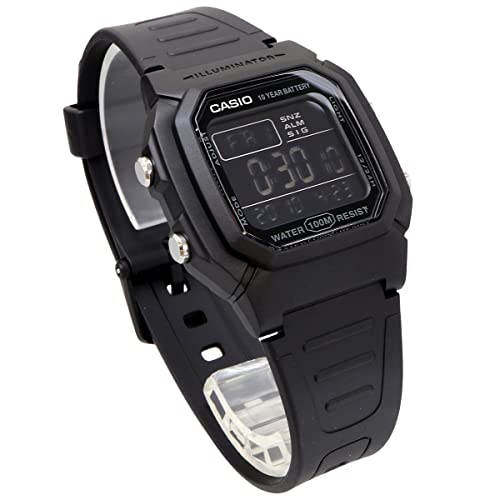 [カシオ] CASIO 腕時計 スタンダード デジタル W-800H-1BV 純正BOX入り メンズ ブラック 反転液晶 海外モデル [並行輸入品] 商品画像5