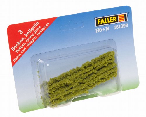 Preisvergleich Produktbild 181398 - Faller - Hecken, hellgrün (3 Stc.)
