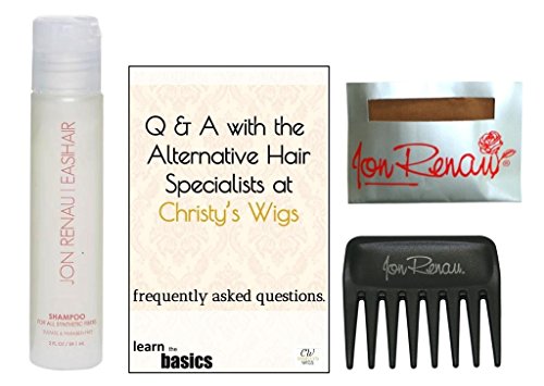 Roni By Noriko Wig, 15 Page Christy's Wigs Q & A Booklet, Wig Shampoo, Wig Cap & Wide Tooth Comb - Color: Ginger Brown #TOP5