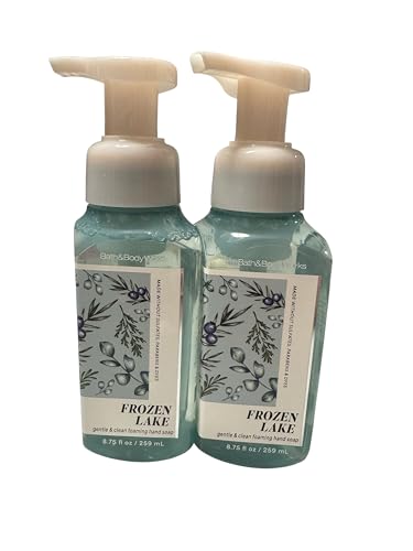 Bath and Body Works Gentle & Clean Foaming Hand Soap 8.75 Ounce 2-Pack (Frozen Lake) image 2