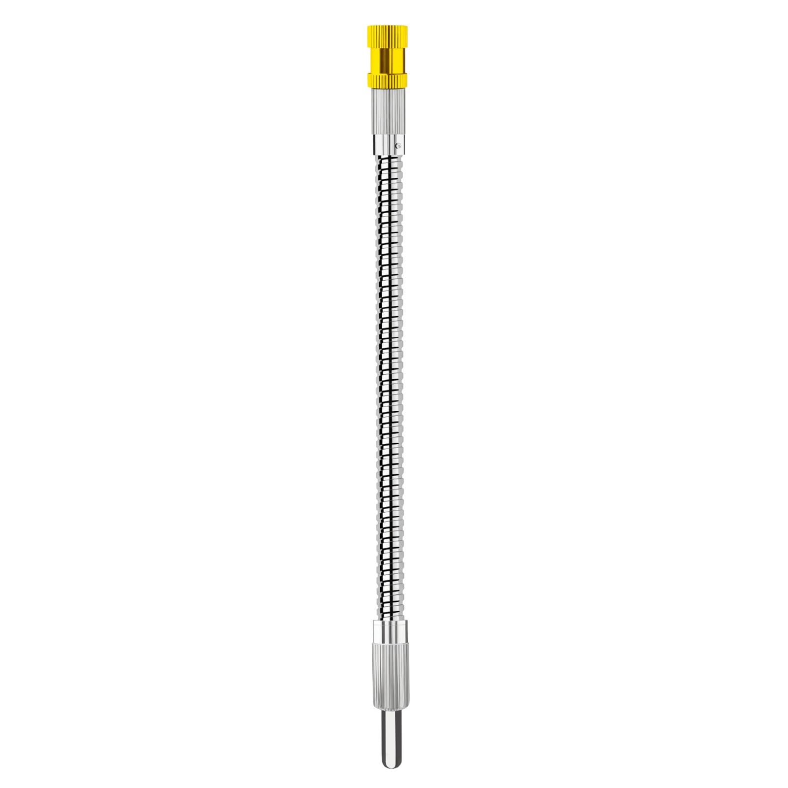 Oxxggkao Light 360 Degree Bendable Metal Flexible Shaft With 1 / 4Inch Hexagon And Tip Drive Retention Hexagon Shaft Screwdriver Extension Rod
