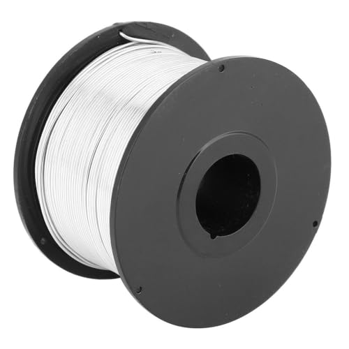 Hilo de atar de acero de bajo carbono flexible, 4 rollos de 110m cada uno y diámetro de hilo 0.8mm, reemplazo para equipo automático de atado de varillas miniatura 2