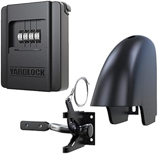 YARDLOCK Keyless Gatelock, Secure Gate Lock (MBX-2016Y-3ESF)