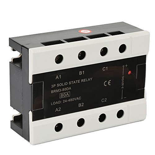 Relais statique triphasé BRM3-80DA pour stabiliser la tension des réseaux électriques