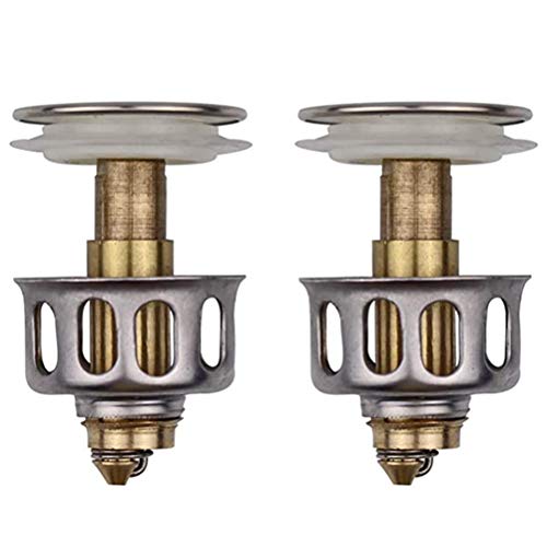 Jackallo 2Pcs Filtro di Scarico antirimbalzo