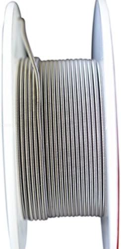Dynas® Clapton Wire Kanthal A1 5Meter (5m) Spool RDA RBA 24/26/28AWG Gauge Core 32AWG Gauge Wrap (28 Gauge)
