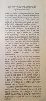 Hardcover Guide to Water Gardening Book