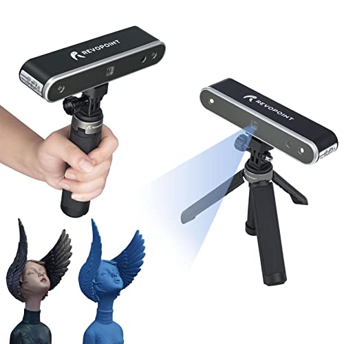 Revopoint POP 2 Scanner 3D haute précision précision 0,05 mm 10 images par seconde avec plateau rotatif pour imprimante 3D 10 Revopoint POP 2 Scanner 3D haute précision précision 0,05 mm 10 images par seconde avec plateau rotatif pour imprimante 3D