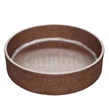 Cambie Round Chocolate Large Tart Shells, 3.15" in Diameter, French Style Cocoa Tarts with Dark Chocolate Coating Pack of 24