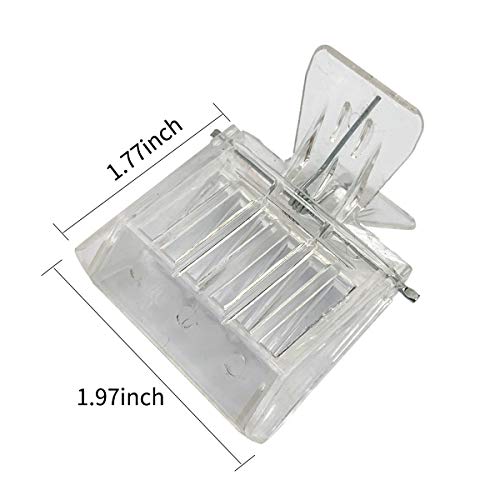 APlayfulBee Kit de ferramentas de apicultura de plástico transparente para gaiola de abelha rainha c