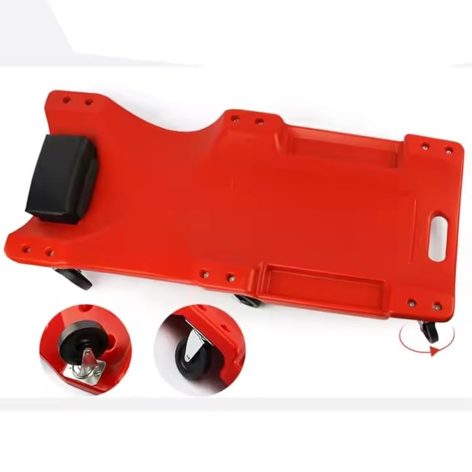 Heavy Duty 40 Inch Mechanic Creeper with 6 Swivel Casters