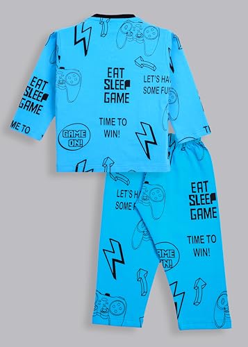 Image of 3BROS BodySuit /Dress for Boys /Girls Full Pajama & Casual Full Sleeves Night Suit Top Combo Kids Set