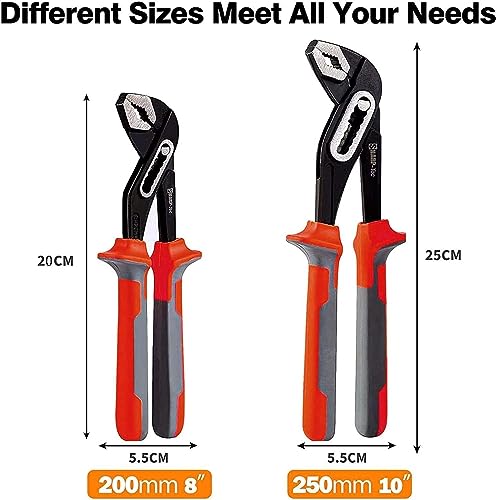 Pinzas de fontanería ajustables rápidamente Sharp-tec de gran capacidad 3