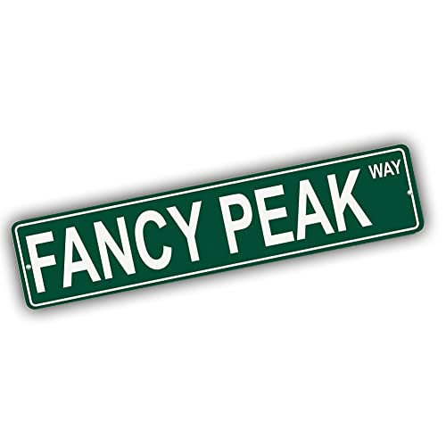 Brotherhood Aluminum Street Sign for Fancy Peak - Colorado Man Cave Decor