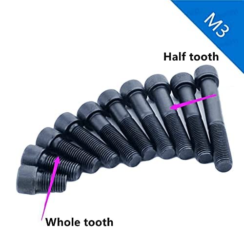 250 Pièces Vis M3 En Acier - Tête Hexagonale Creuse - Pour Bricolage - Neuf
