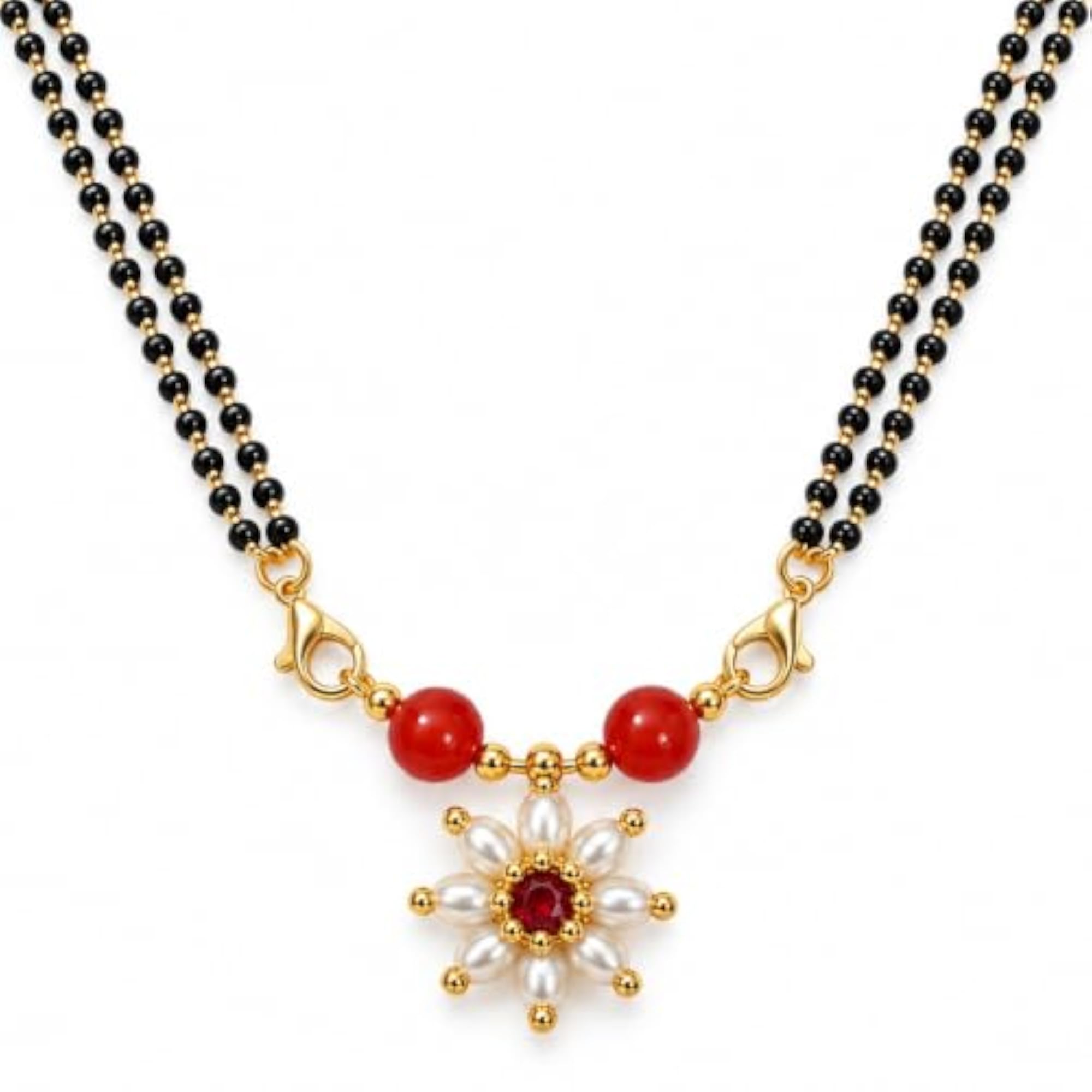 Multicolour Mangalsutra Combo Set for Women, Navratri Special