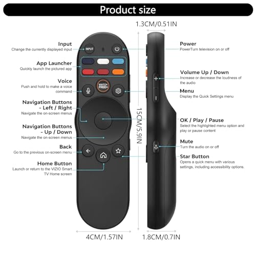 Télécommande vocale SmartTV avec touches ergonomiques et appairage rapide - 3