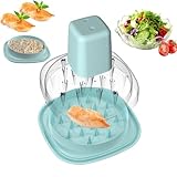 Electric Chicken Shredder 9in, Heavy Duty Chicken Breast Shredder Machine More Effective, Quick Chicken Shredding Tool Twist, Professional Lager Chicken Shredder Bowl Dishwasher Safe