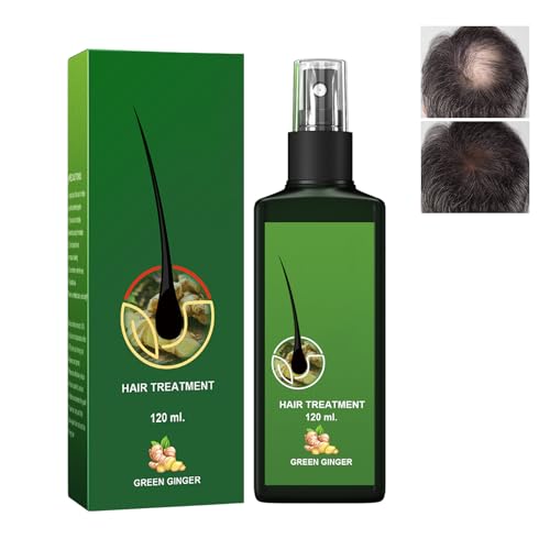 120ml Spray para el Crecimiento del Cabello, Spray Anticaida de Cabello y Crece Pelo, Sérum Para Crecimiento del Cabello Tratamiento para el Crecimiento, Nutrir los Folículo Piloso para Mujeres y Homb