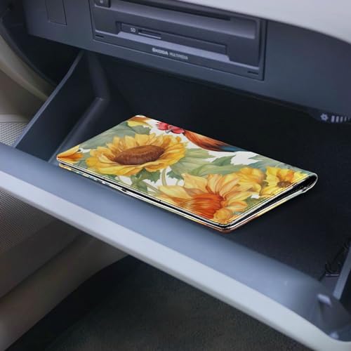 Organizador para auto de cuero PVC miniatura 6
