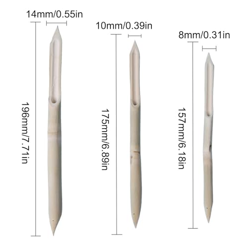 6Pcs, Vintage Handcrafted Bamboo Reed Qalam Pens, Calligraphy Dip Pen for Writing Drawing, Painting, Manga Calligraphy Supplies - Image 2