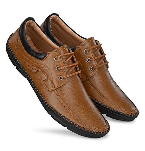 Image of MACTREE Men Flexible-Stitched Sole Premium Formal Shoes for Men