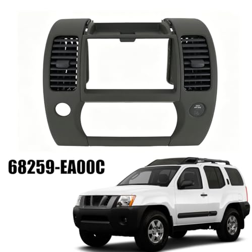 Cache supérieur de console centrale Nissan Xterra 2005-2014 insert noir original 68259-ea00c - 7
