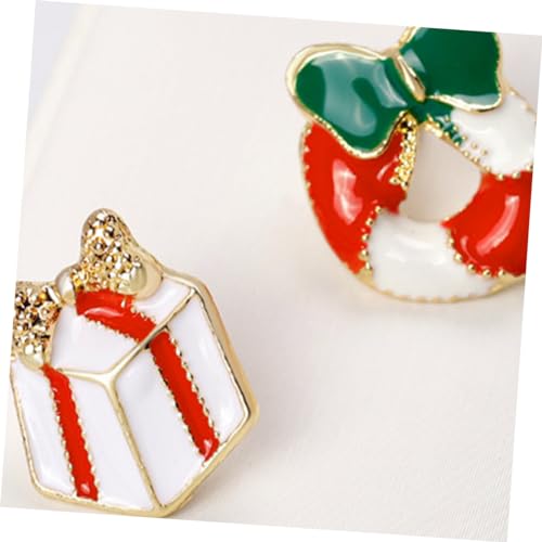 Broches de Noël pas cher : lot 18 badges émail alliage pour customisation pulls fêtes - 7