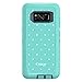 OtterBox DEFENDER SERIES for Samsung Galaxy S8 (SCREEN PROTECTOR NOT INCLUDED) - Frustration Free Packaging - MINT DOT (TEMPEST BLUE/AQUA MINT/MINT DOT)