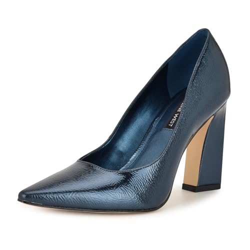 ナインウェスト　NINE WEST アメリカ購入　フラット　パンプス　ネイビー ナインウェスト NINE WEST アメリカ購入 フラット パンプス