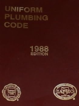 Paperback Uniform Plumbing Code, 1988 Book