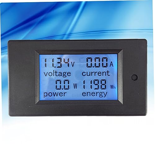 Compteur électrique LCD DC Operitacx 20A avec alarme intégrée pour contrôler la puissance