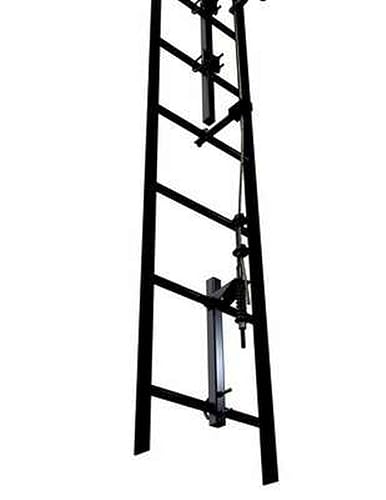 Miniatura 4 de 3M DBI-SALA Lad-Saf Cable Vertical Sistema de Seguridad Telescopio Extensión Soporte 6116618, 4 Usuarios, Galv. Acero, 1 EA