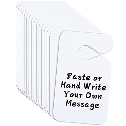 Parking Tags Parking Permit Hang Tags Blank Labeling Tags DIY Parking Permits Rearview Mirror Hang Tags 3 x 5 Inches Weatherproof Hanging Passes for Employees Residents Tenants (16 Pieces)