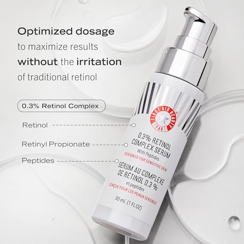 First Aid Beauty, 0.3% Retinol Complex Serum with Peptides - Image 3