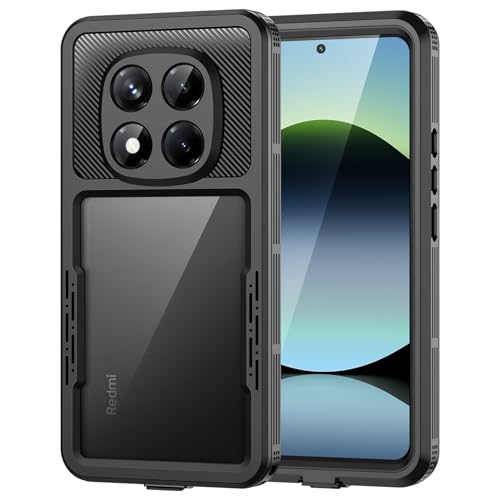 Lanhiem Cover Compatibile con Xiaomi Redmi Note 14 Pro Impermeabile