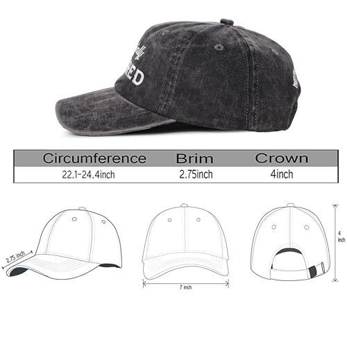 Gorra bordada Not My Problem Anymore para hombre y mujer miniatura 2