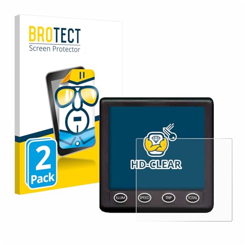 brotect Screen Protector Compatible with NASA Marine Instruments Clipper Duet System (2 Pack) - HD-Clear Protection Film