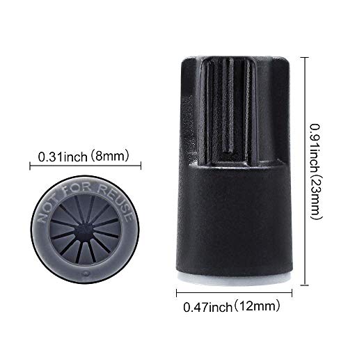 inShareplus Waterproof Outdoor Wire Connectors Kit, Grease Cap Outdoor Electrical Nuts Caps for LED Landscape Light, 30 Pack, Black