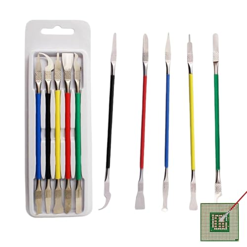 Coupe-Réparation de Copeaux | Coupeur d’Élimination des Puces de Colle CPU, Outil de Précision pour Retrait des Résidus Adhésifs, Résistant à la Chaleur, Conçu pour Réparateurs et Techniciens Professi