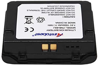 FNB-80Li FNB-58Li 1500mAh Li-ion Battery Compatible for Vertex Radio VX-5R VX-6R VX-7R VXA-700 VXA-710 HX460S HX470S HX471 HX471S SBR-40Li (2 Pack)