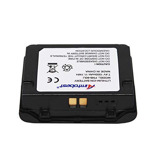 Aimtobest Fnb-80Li Fnb-58Li 1500Mah Li-Ion Battery Compatible For Vertex Radio Vx-5R Vx-6R Vx-7R Vxa-700 Vxa-710 Standard Horizon Hx460S Hx470S Hx471 Hx471S Sbr-40Li (2 Pack) #TOP4