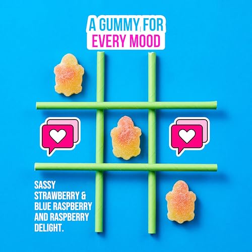 ChewzMe Tangy Turtlz Gummies, Valentine Gummy Candy Gift in Heart Box, Turtle-Shaped Jelly-Filled Gummies in Assorted Flavors, 5.1 oz (Pack of 1) - image 3