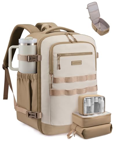 Image of LOVEVOOK 50L Travel Backpack for Women Men, Carry on Backpack for Airplanes